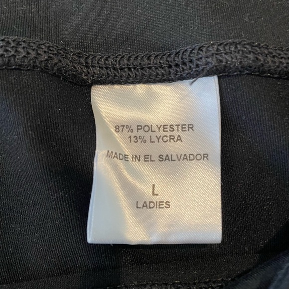 NWOT Black Sport-Tek Ladies High Rise Size L Legging - Picture 4 of 5